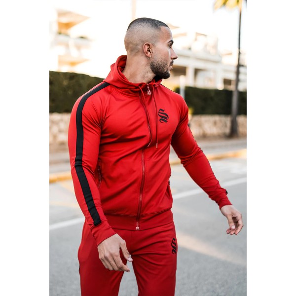 Sinners Attire Poly Tech Hoodie Red